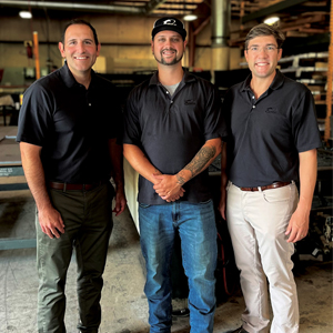 Mark Salamone, President and Joey Matson, General Manager and Partlow Willings, CEO , Clean Air America