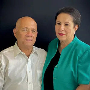 Jorge Amador Jr. VP and COO and Luz Amador, George's Welding Services