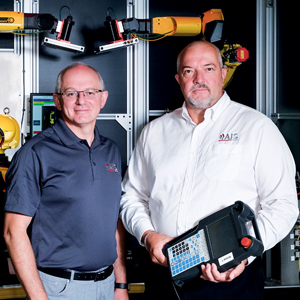 Nick Dimitrov, Vice President and Shawn Horton, Director of Business Development, AIS Technologies Group