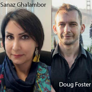 Doug Foster, Thin Film Solutions VP & Sanaz Ghalambor, Engineering and Technical VP, Nukote Coating Systems International