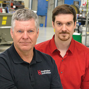 Ken Hastreiter, Presedent and Kylan Hastreiter, Vice President, Hastreiter Industries